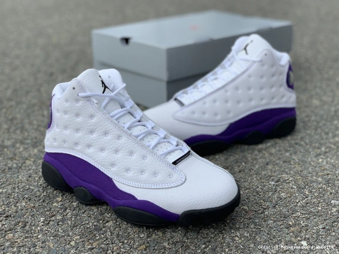 Official Maikesneakers Jordan 414571-105 Lakers 13 Air 0703